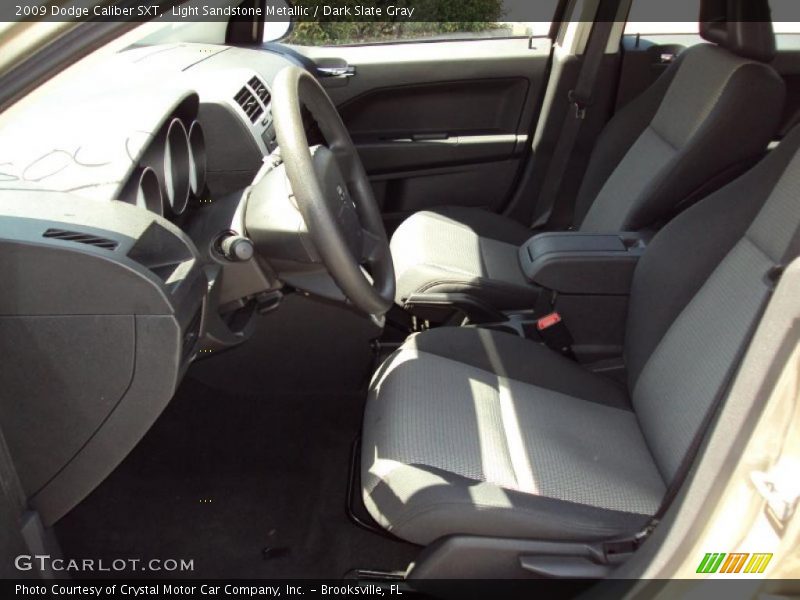 Light Sandstone Metallic / Dark Slate Gray 2009 Dodge Caliber SXT