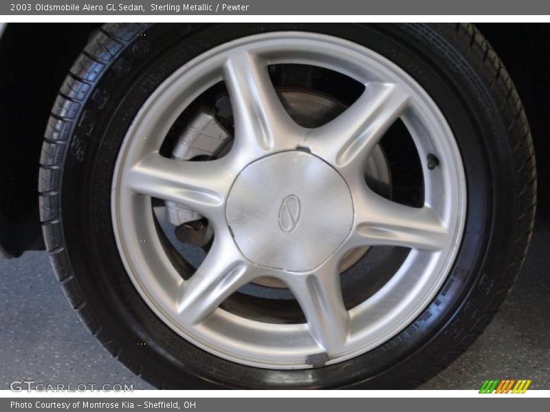 Sterling Metallic / Pewter 2003 Oldsmobile Alero GL Sedan