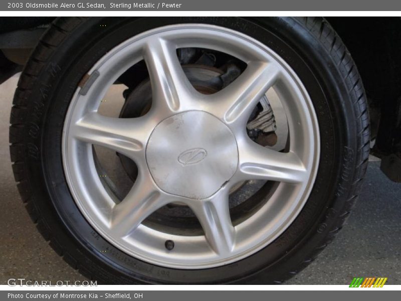 Sterling Metallic / Pewter 2003 Oldsmobile Alero GL Sedan