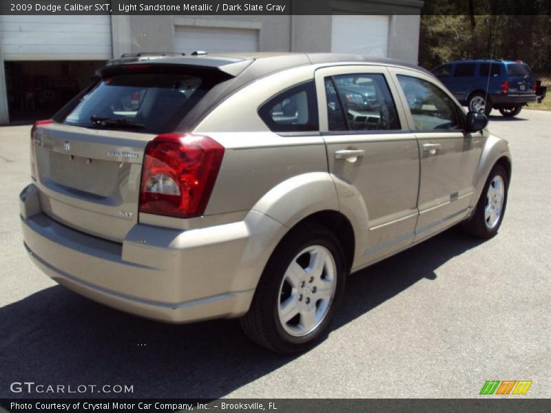 Light Sandstone Metallic / Dark Slate Gray 2009 Dodge Caliber SXT
