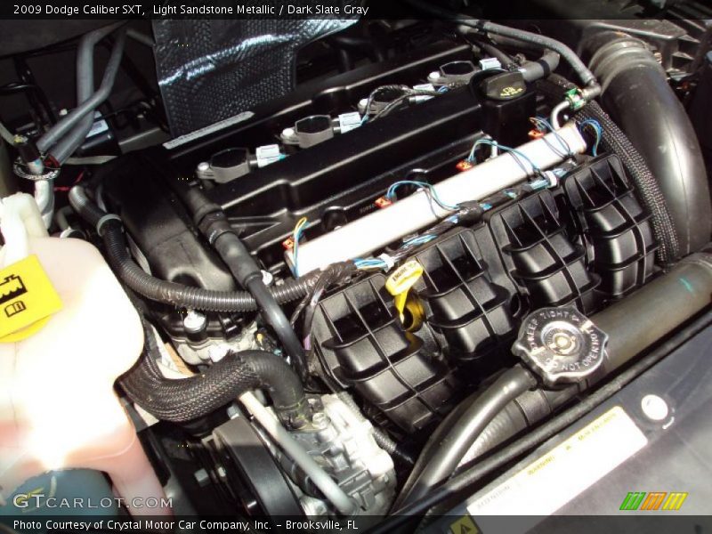Light Sandstone Metallic / Dark Slate Gray 2009 Dodge Caliber SXT