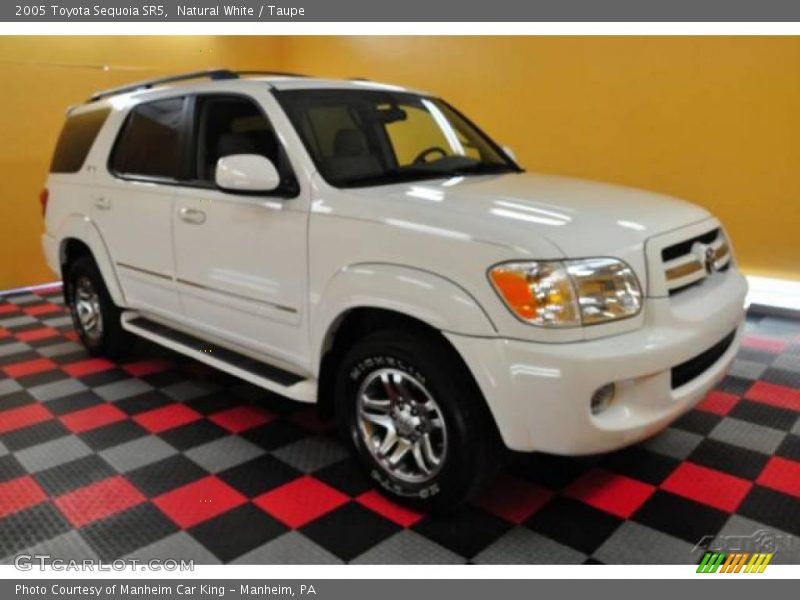 Natural White / Taupe 2005 Toyota Sequoia SR5
