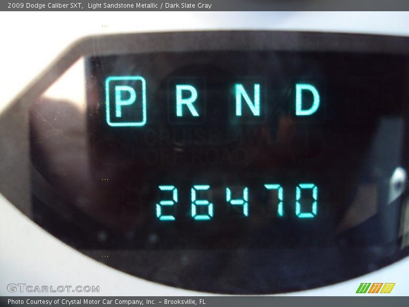 Light Sandstone Metallic / Dark Slate Gray 2009 Dodge Caliber SXT