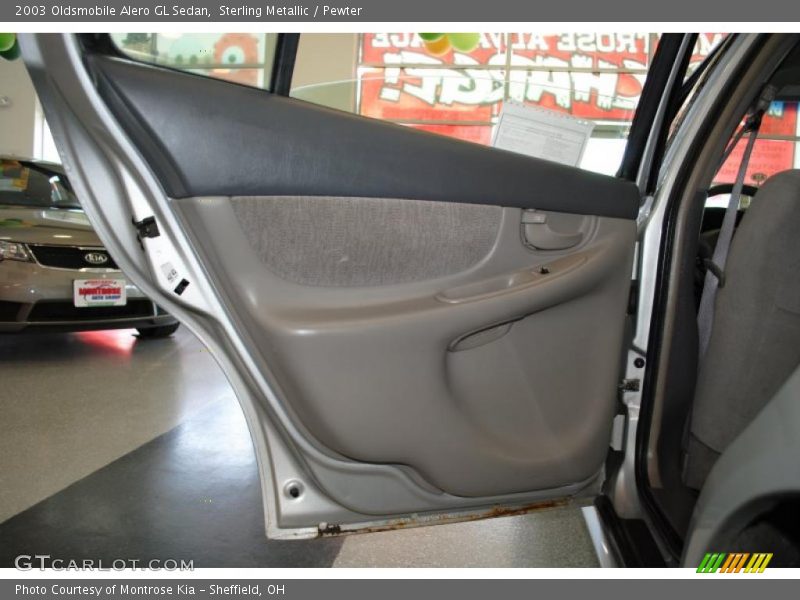 Sterling Metallic / Pewter 2003 Oldsmobile Alero GL Sedan