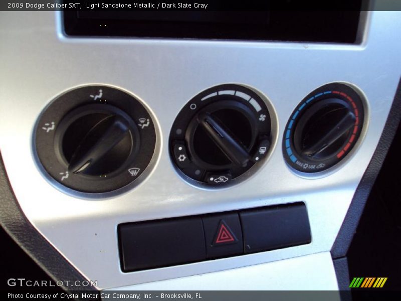 Light Sandstone Metallic / Dark Slate Gray 2009 Dodge Caliber SXT