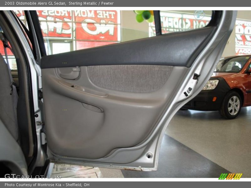 Sterling Metallic / Pewter 2003 Oldsmobile Alero GL Sedan