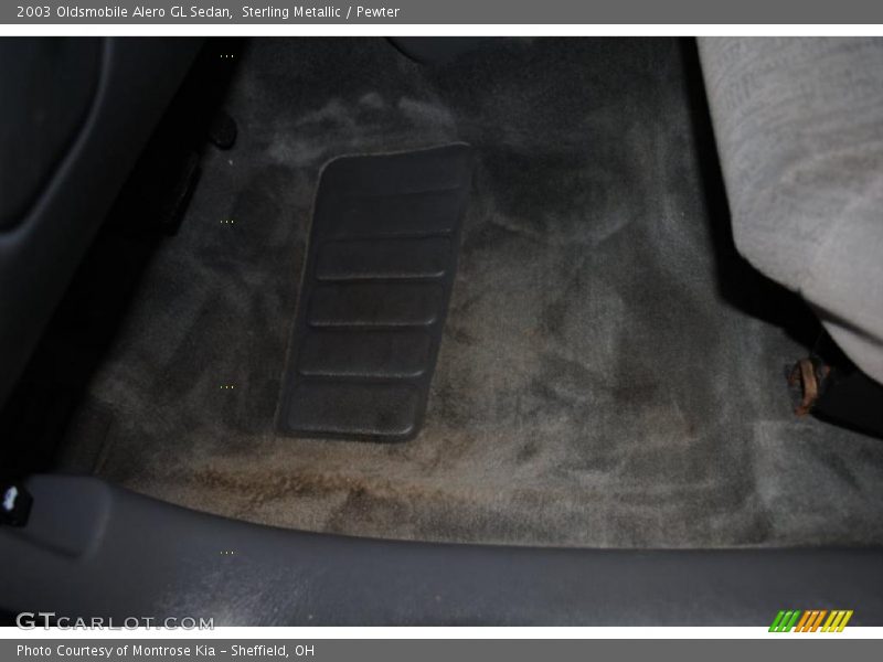 Sterling Metallic / Pewter 2003 Oldsmobile Alero GL Sedan