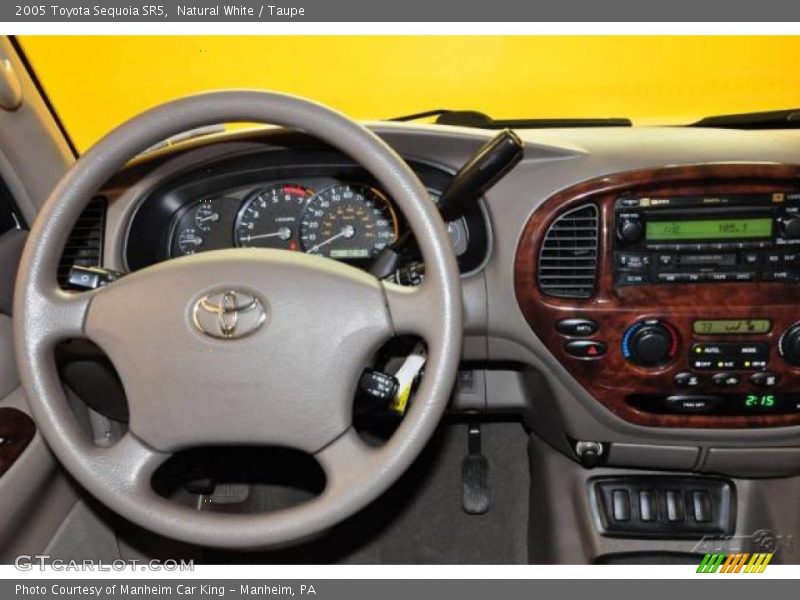 Natural White / Taupe 2005 Toyota Sequoia SR5