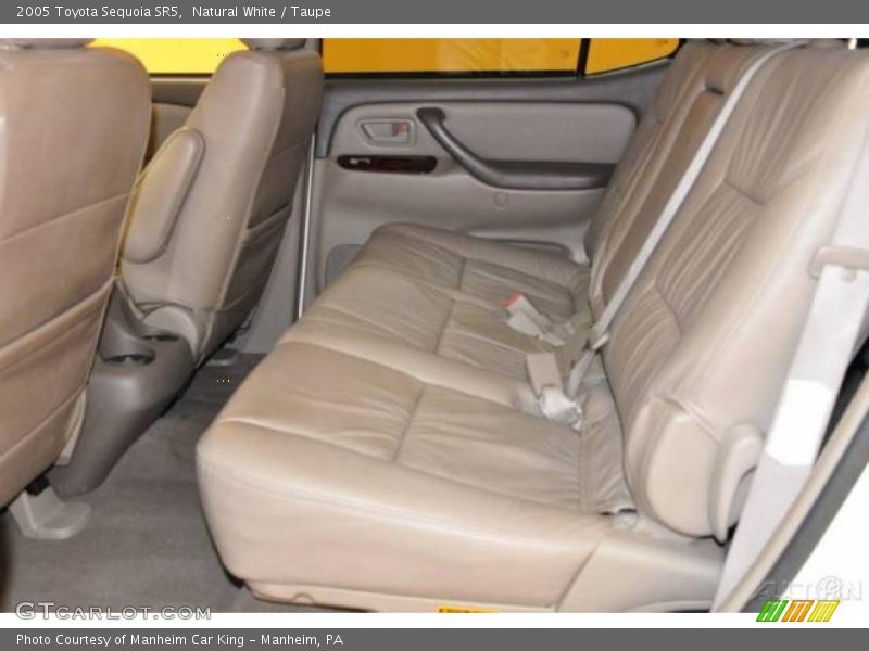 Natural White / Taupe 2005 Toyota Sequoia SR5