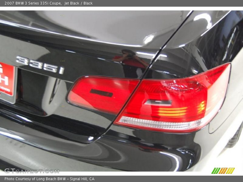 Jet Black / Black 2007 BMW 3 Series 335i Coupe