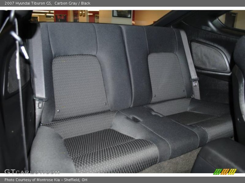 Carbon Gray / Black 2007 Hyundai Tiburon GS