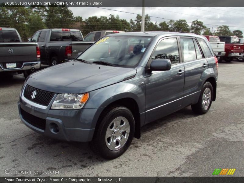 Azure Grey Metallic / Black 2008 Suzuki Grand Vitara