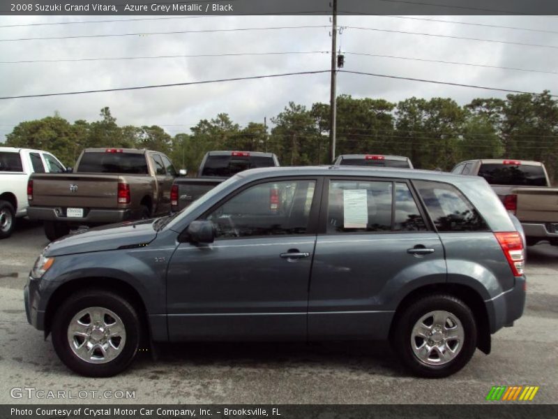 Azure Grey Metallic / Black 2008 Suzuki Grand Vitara