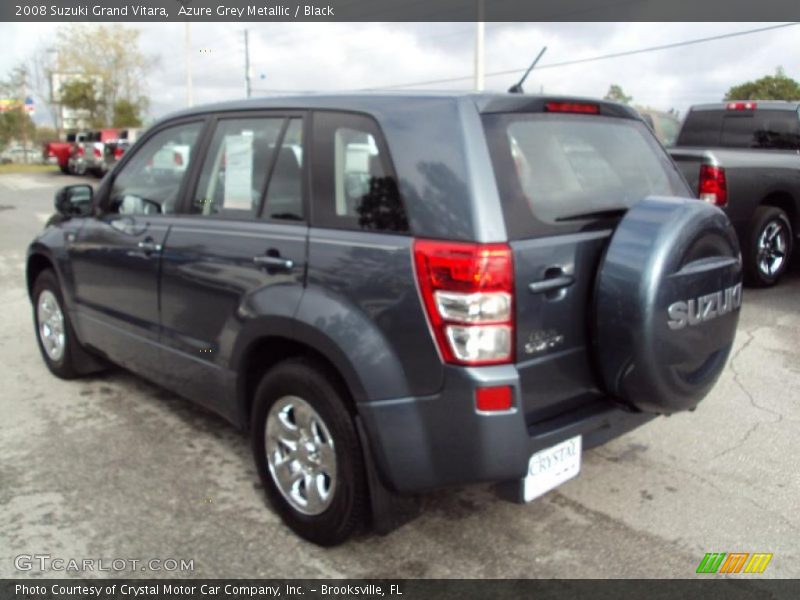 Azure Grey Metallic / Black 2008 Suzuki Grand Vitara