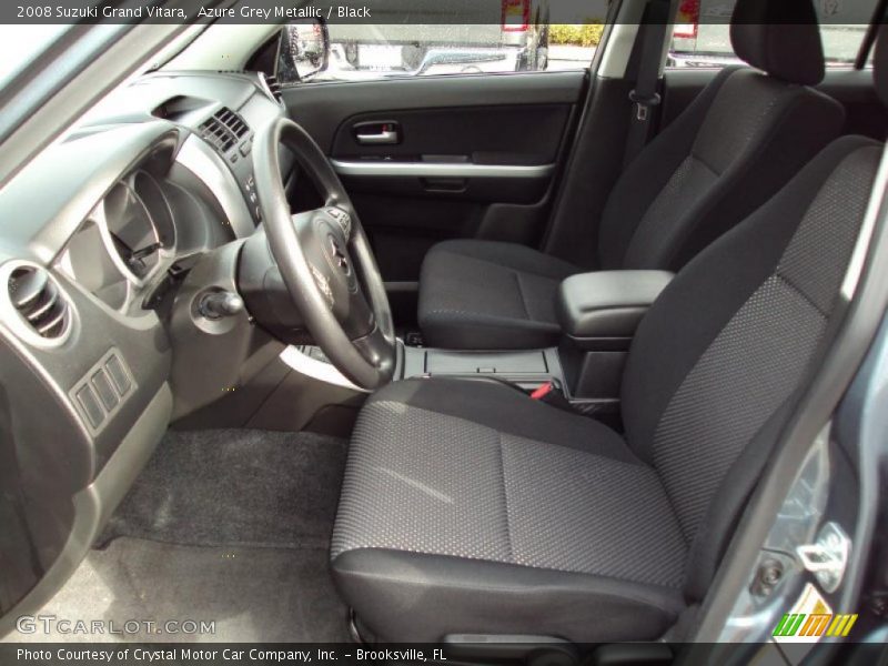 Azure Grey Metallic / Black 2008 Suzuki Grand Vitara