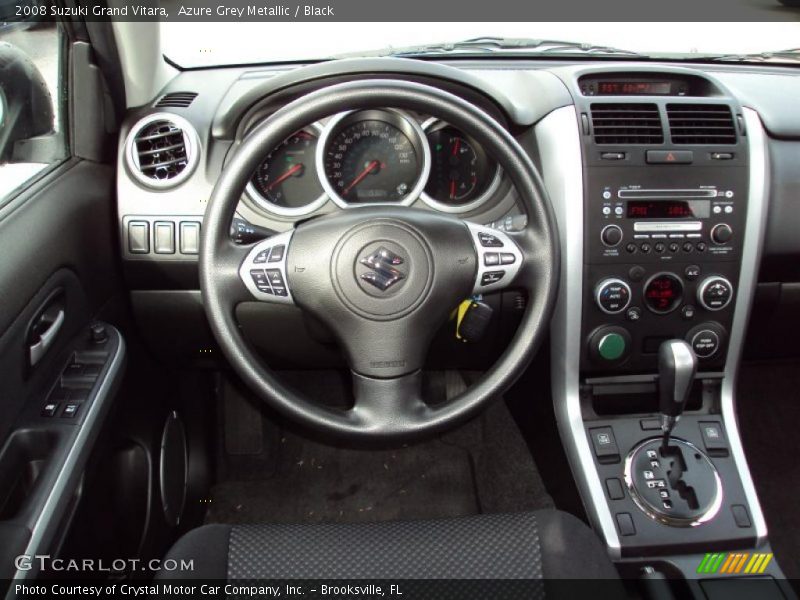 Azure Grey Metallic / Black 2008 Suzuki Grand Vitara