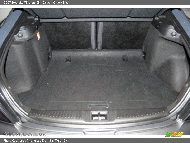 Carbon Gray / Black 2007 Hyundai Tiburon GS
