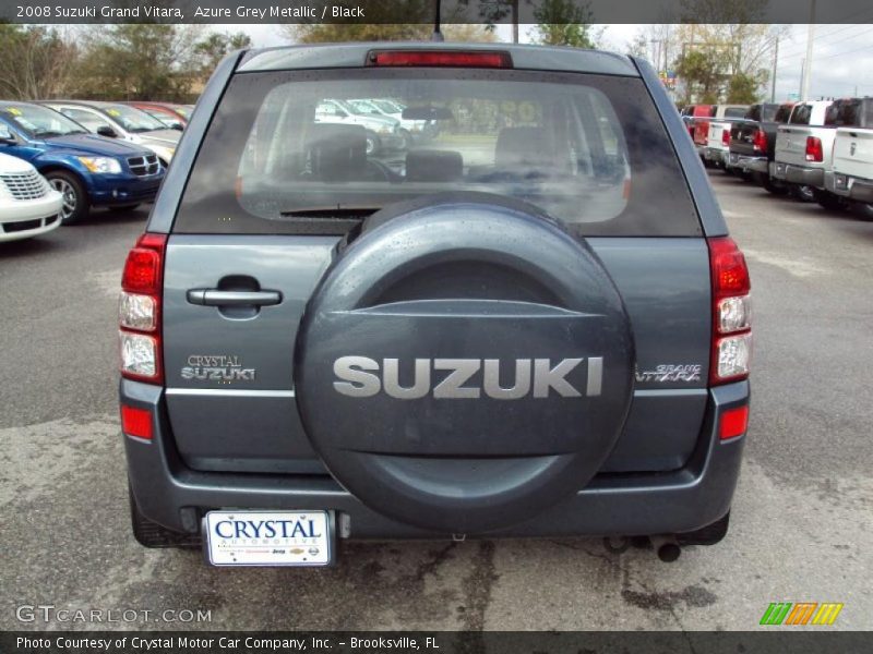 Azure Grey Metallic / Black 2008 Suzuki Grand Vitara