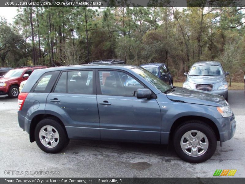 Azure Grey Metallic / Black 2008 Suzuki Grand Vitara