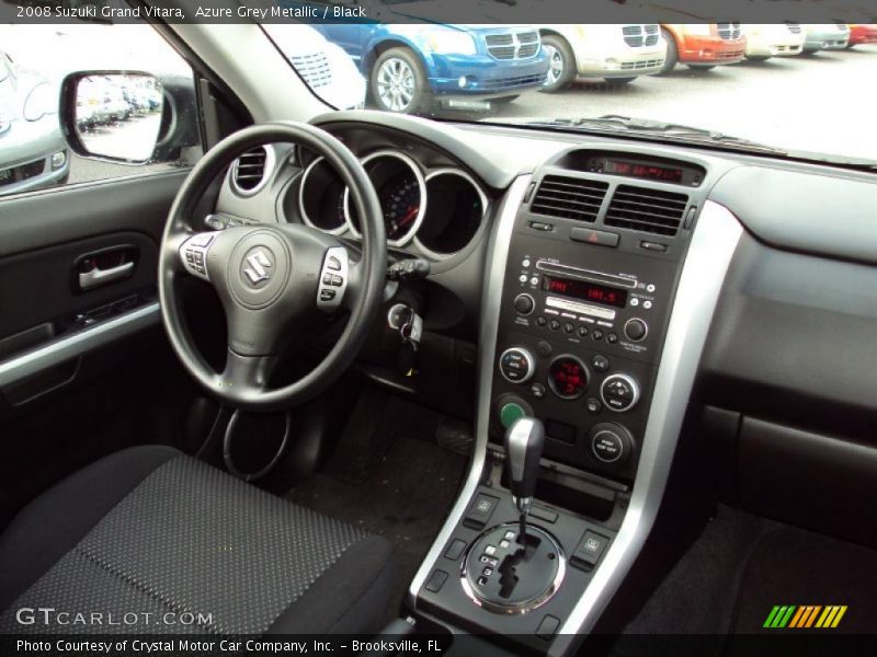 Azure Grey Metallic / Black 2008 Suzuki Grand Vitara