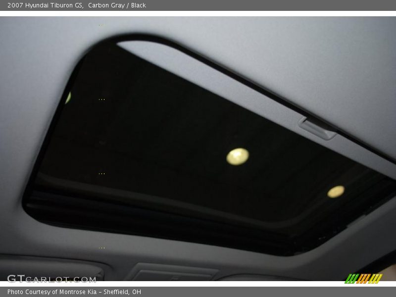 Carbon Gray / Black 2007 Hyundai Tiburon GS