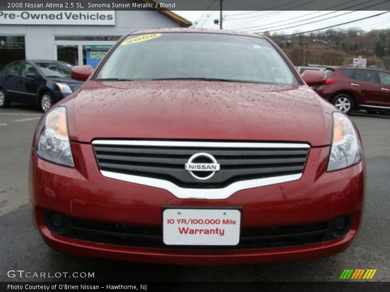 Sonoma Sunset Metallic / Blond 2008 Nissan Altima 2.5 SL