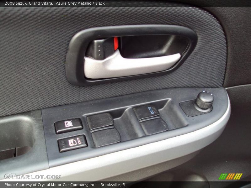 Azure Grey Metallic / Black 2008 Suzuki Grand Vitara