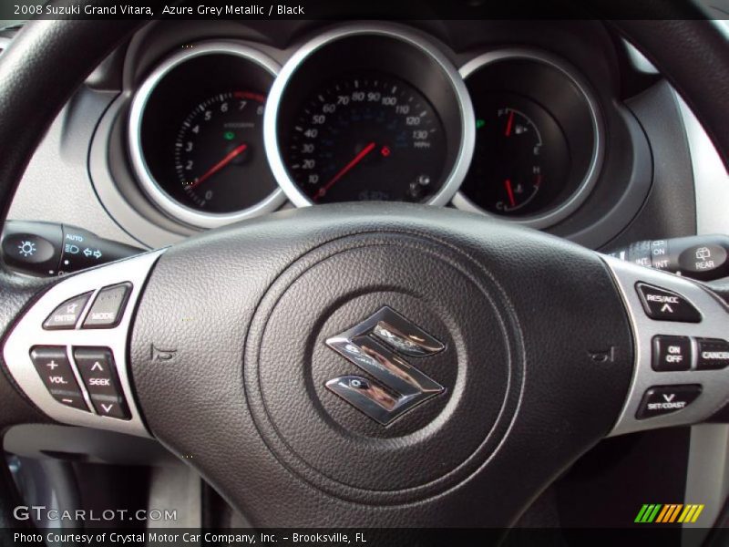 Azure Grey Metallic / Black 2008 Suzuki Grand Vitara