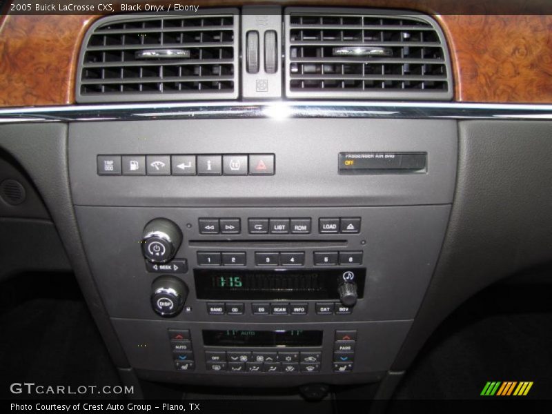 Black Onyx / Ebony 2005 Buick LaCrosse CXS