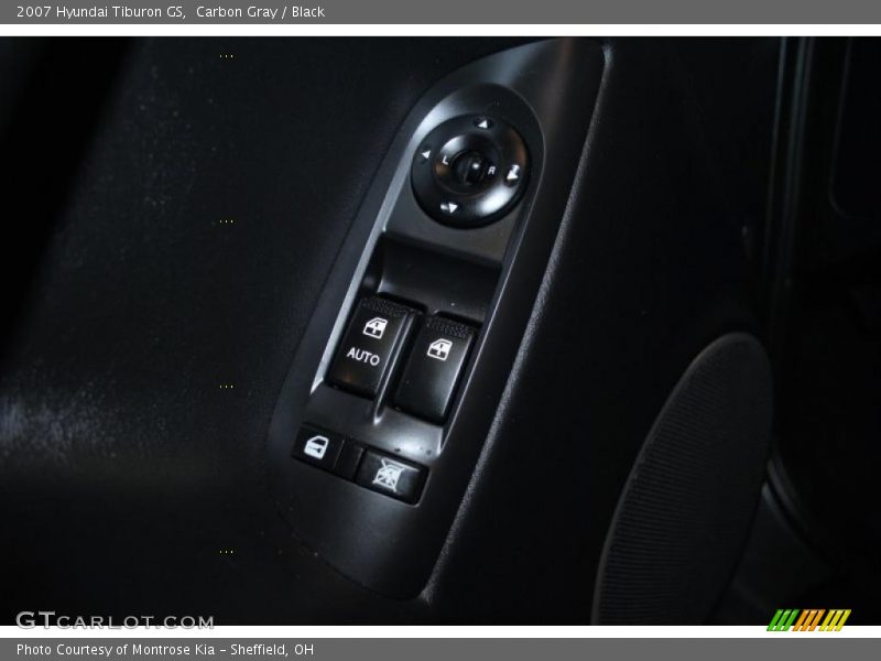 Carbon Gray / Black 2007 Hyundai Tiburon GS