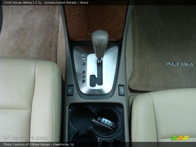 Sonoma Sunset Metallic / Blond 2008 Nissan Altima 2.5 SL
