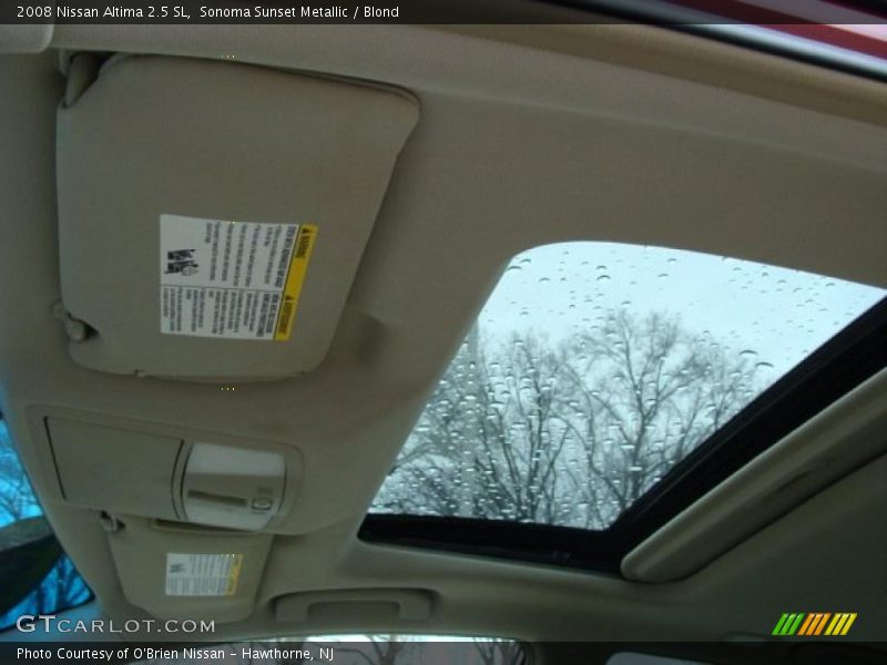 Sonoma Sunset Metallic / Blond 2008 Nissan Altima 2.5 SL