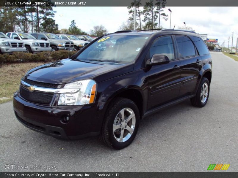 Black / Light Gray 2007 Chevrolet Equinox LT