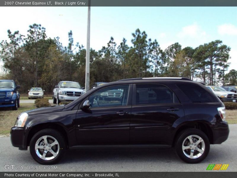 Black / Light Gray 2007 Chevrolet Equinox LT
