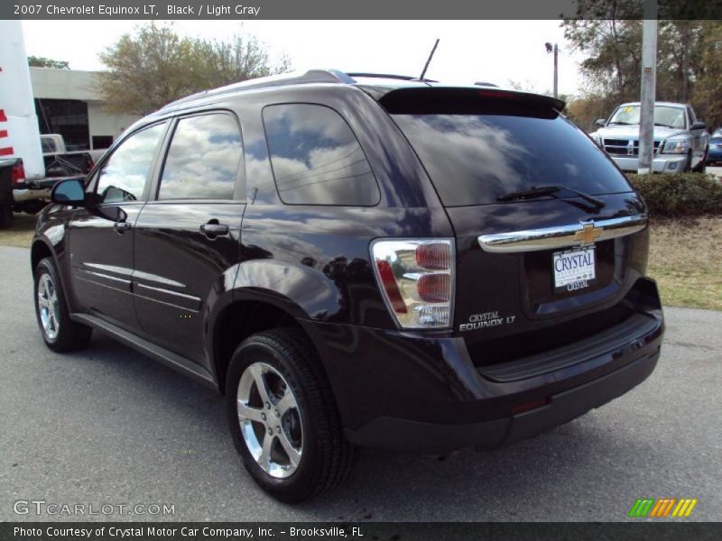 Black / Light Gray 2007 Chevrolet Equinox LT