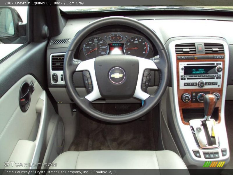 Black / Light Gray 2007 Chevrolet Equinox LT