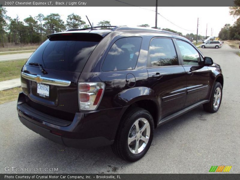 Black / Light Gray 2007 Chevrolet Equinox LT
