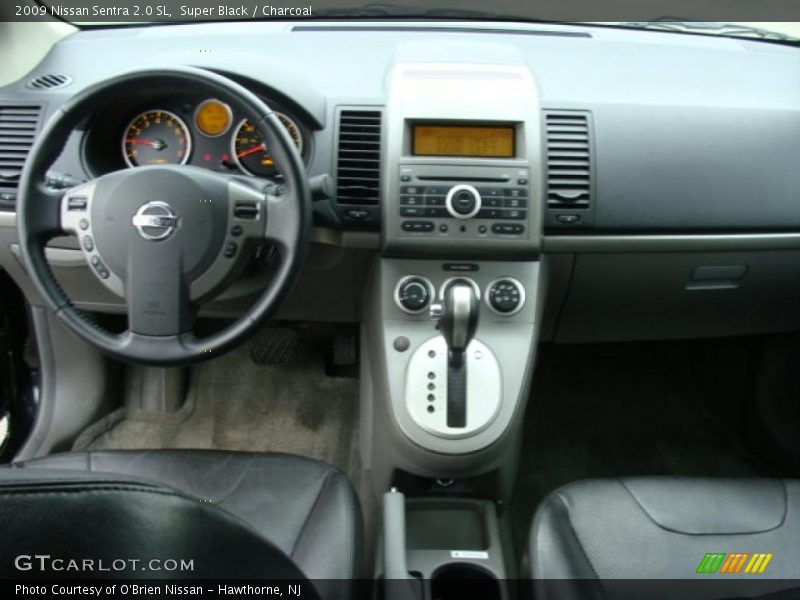 Super Black / Charcoal 2009 Nissan Sentra 2.0 SL