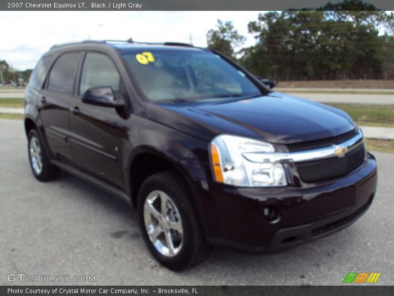 Black / Light Gray 2007 Chevrolet Equinox LT