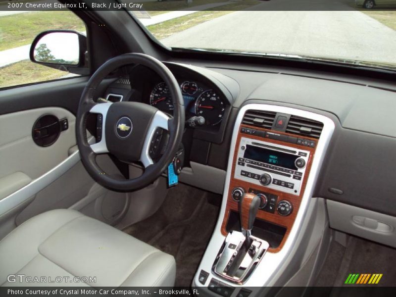 Black / Light Gray 2007 Chevrolet Equinox LT
