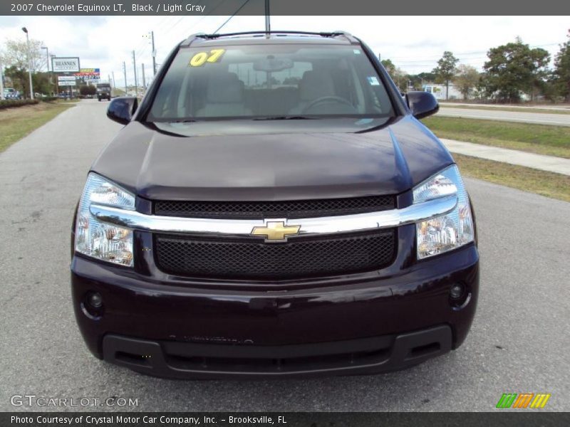 Black / Light Gray 2007 Chevrolet Equinox LT