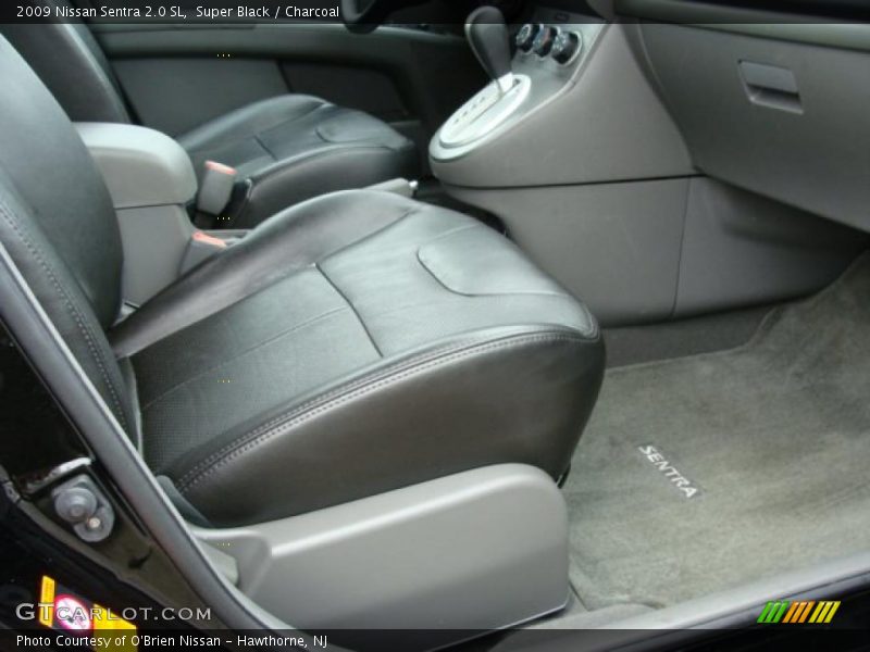 Super Black / Charcoal 2009 Nissan Sentra 2.0 SL