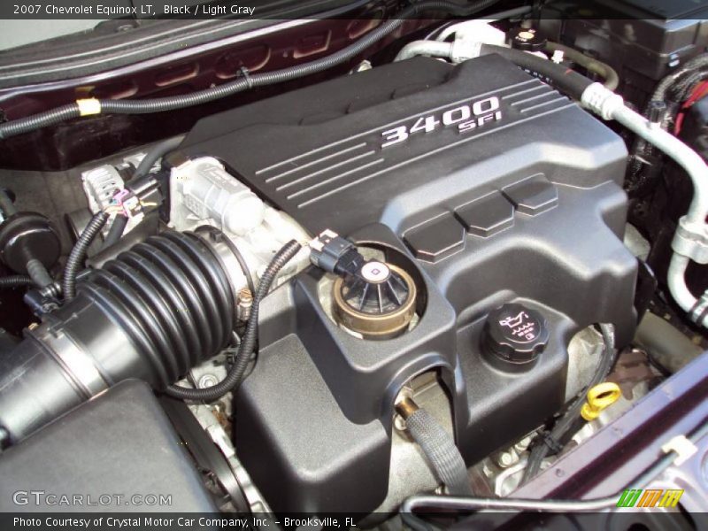 Black / Light Gray 2007 Chevrolet Equinox LT