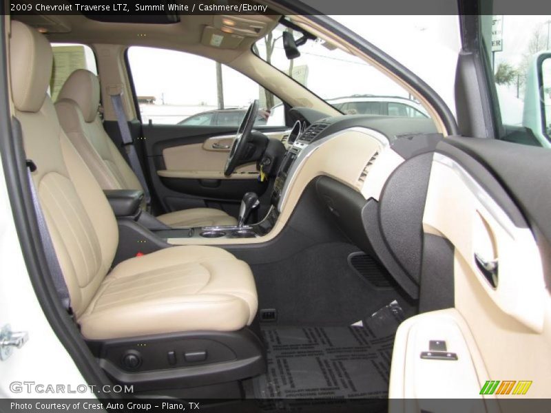 Summit White / Cashmere/Ebony 2009 Chevrolet Traverse LTZ