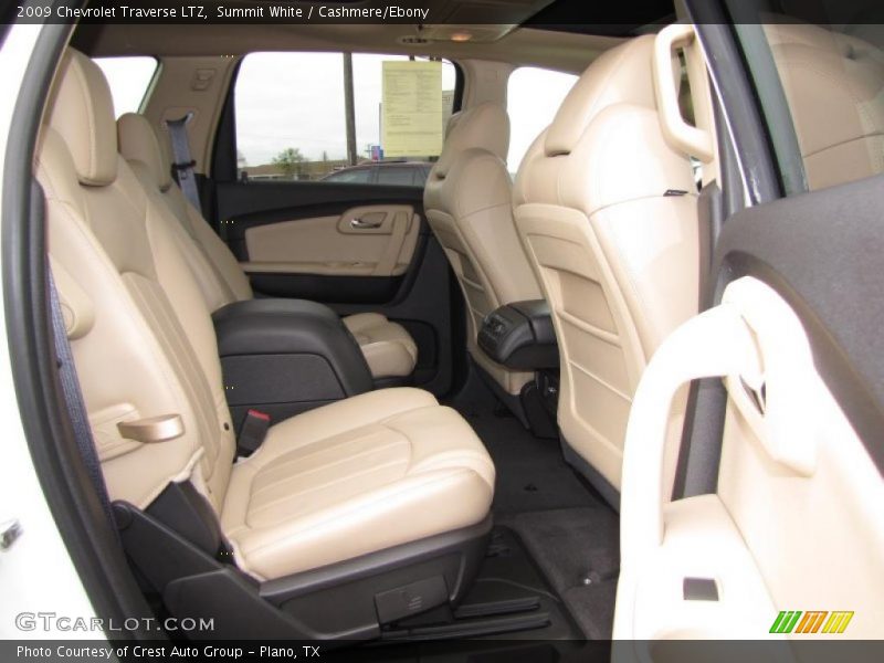 Summit White / Cashmere/Ebony 2009 Chevrolet Traverse LTZ