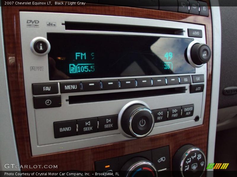Black / Light Gray 2007 Chevrolet Equinox LT