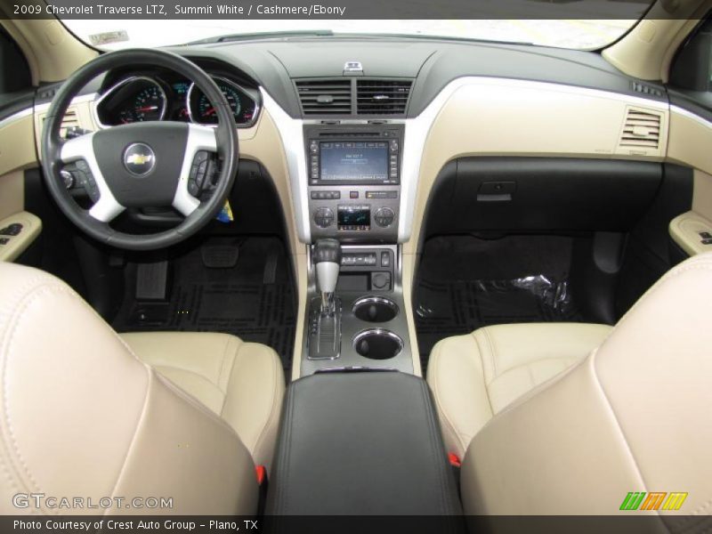Summit White / Cashmere/Ebony 2009 Chevrolet Traverse LTZ