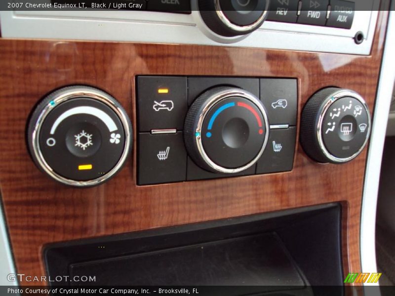 Black / Light Gray 2007 Chevrolet Equinox LT