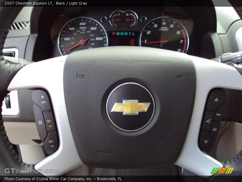 Black / Light Gray 2007 Chevrolet Equinox LT