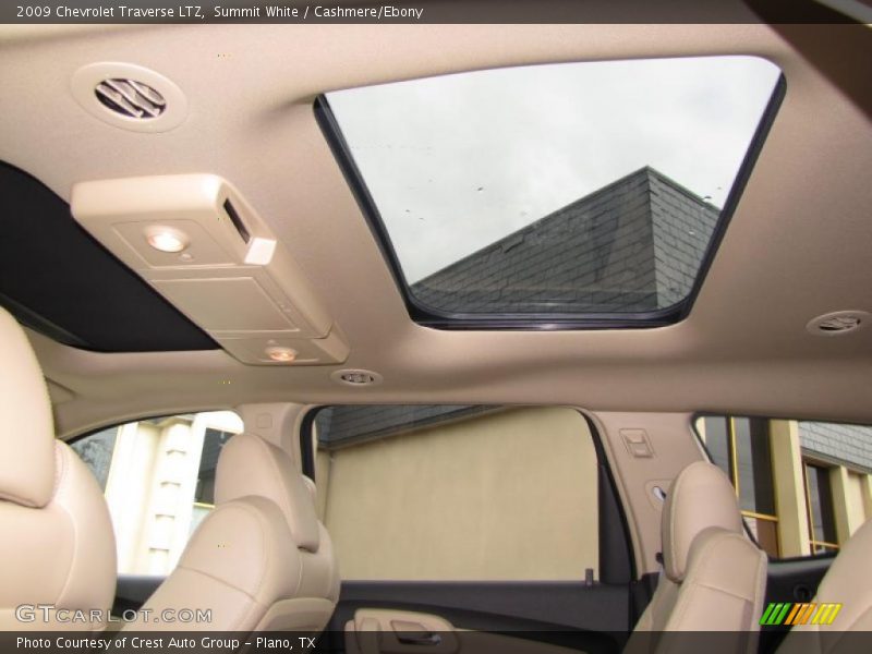 Summit White / Cashmere/Ebony 2009 Chevrolet Traverse LTZ